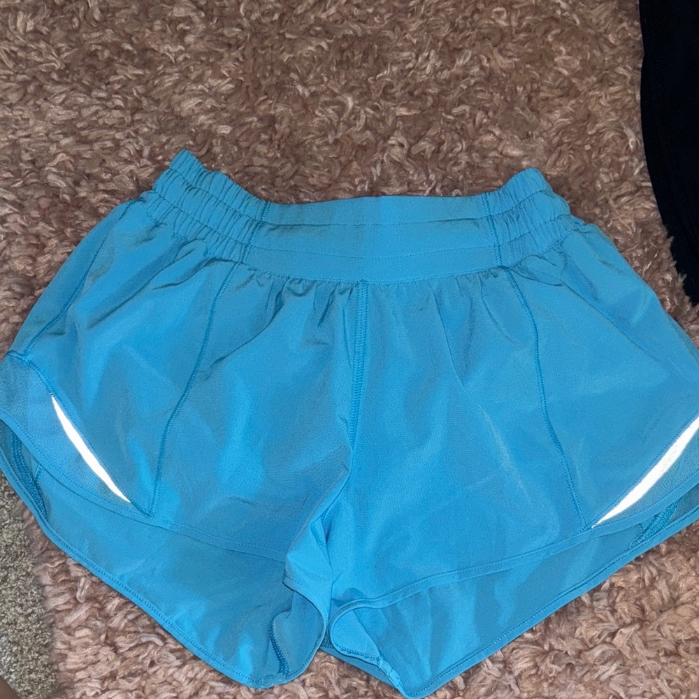 Blue Women's LuluLemon Athletic Shorts